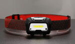 Onroad rechargeable head lamp with sensor