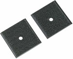 Duotec with adhesive velcro fastener 35x35mm x 2pc.