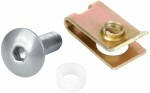 Kinnituskomp10tk-screw,washer,fastening silver