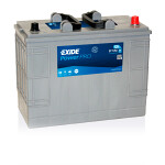 Exide starter battery powerpro 125ah 850a 349x175x290-+