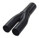 Y-pipe 63.5-48.0x2 MM
