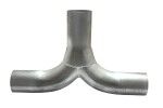 T-pipe 63.5-50.8x2 MM