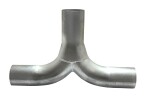 T-pipe 76.0-63.5x2 MM