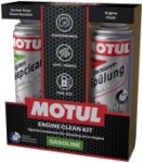 motul engine clean kit (бензин) 2x300ml (b2c)