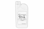 1i växelolja för atf-dw1 atm - använd endast 1l enligt rekommendationer från fordonstillverkaren