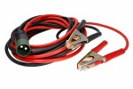 Emergency start cables - (length 6m, 2x35mm², jaw clamps; NATO plug; no nut, colour: black)