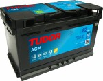 аккумулятор TUDOR 12V 82Ah/800A старт&STOP AGM (R+ standard) 315x175x190 B13 (agm/стартерный аккумулятор)
