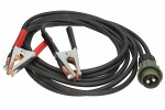 Emergency старт cables - (length 4m, 2x50mm², jaw clamps; NATO plug, colour: зеленый)