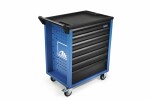 Tool trolley with equipment, number of tools 78 pcs, number of drawers 5, input type: plastic, series ate, color blue, intended for use: brake systems, dedicated to brake systems (all drawer