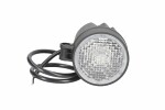 Work light (LED, 12/24V, 12W, 800lm, number of diodes: 2, depth: 69mm, diameter: 66mm, with 0.5m wire)
