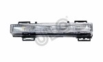 Lampa do jazdy dziennej front L (LED, colour: black) fits: MERCEDES GLK X204, GL-KLASA X166, M/ML-KLASA W166 06.11-11.15