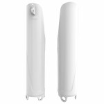 Shock absorbers cover, colour: white fits: HONDA CRF 250/450 2019-2023