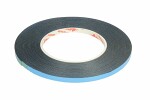 Double sided tape soft, material: foam, paint: black, dimensions: 6mm/10m, quantity in packing: 1pc