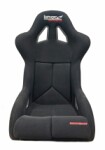 Interjero elementai, sportinė sėdynė, spalva: juoda, fia sertifikatas, komplektacijos modelis: cobra pro, veliūras