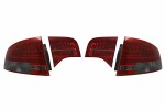 rear light right/left (LED, glass paint: red, turn signal light paint: Suitsutatud, set.) suitable for: AUDI A4 B6, A4 B7 04.02-03.09