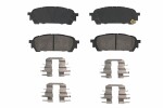 brake pads - tuning Sport, rear suitable for: SUBARU FORESTER, IMPREZA 1.5/2.0/2.5 12.00-06.09