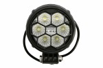Work light (LED, 12/24V, 30W, 3000lm, number of diodes: 6, height: 157mm, depth: 74mm, diameter: 116mm, dispersed light; with 0.5m wire)