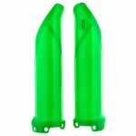 Shock absorbers cover, colour: green fits: KAWASAKI KX 250/450 2009-2023