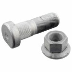 wheel bolt M22x1,5 x68mm (thread length 40mm, galvanized, with nut) suitable for: SAF