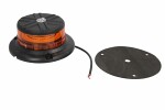 Rotating beacon (orange, 12/24V, LED, fitting with bolt, no of programs: 3)