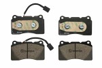 brake pads - tuning (XTRA), front part, street legal: yes, suitable for: ALFA ROMEO GIULIETTA, GIULIETTA/HATCHBACK 1.4-2.0D 04.10-12.20