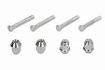 Wheel bolt front/rear, with nut:, quantity per packaging: 4 CAN-AM COMMANDER 800/1000 2011-2017