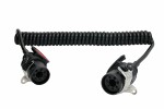 Spiral cable (work progress length 4m, AN-pistikutega, terminals number: 7, liinide number: 2x4+5x1,5mm², ADR; EBS)
