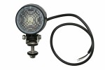 Work light (LED, 12/24V, 12W, 600lm, number of diodes: 2, depth: 49mm, diameter: 66mm, with 0.5m wire)