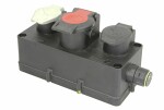 Fuse box (with one outlet) adapteri 1X5P+1X7P+1X15P fits: SCHMITZ
