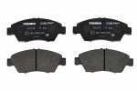 brake pads - tuning, street legal; front part, mixture Performance suitable for: HONDA CIVIC V, CIVIC VI, CIVIC VII, CIVIC VIII, CRX III 1.3-1.7 10.91-12.12