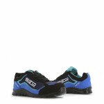 SPARCO Safety shoes NITRO, size: 41, ohutuskategooria: S3, SRC, material: net / chamois lether, paint: black/green/blue, varvas: composite