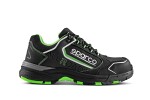 SPARCO Safety shoes ALLROAD, size: 42, safety category: S3, SRC, material: microfibre / nylon, colour: black/green, shoe nose: composite