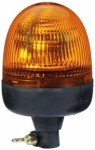 Rotating beacon (yellow, 24V, halogen, H1, tubular cap)