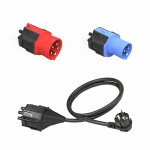 AC charger, adapter set NRGkick Smart Attachment Set Standard (EU), phases quantity: 3, 11kW, colour: black/blue/red, Smart Attachment (with power adapters) NRGkick Smart Attachment Set Standard (EU)