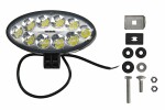 Work light (LED, 12/24V, 35W, 4000lm, номер of diodes: 10, length: 176mm, height: 87mm, depth: 86mm, focussed light; with 0.5m wire)