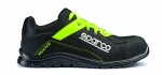 SPARCO Safety shoes PRACTICE, size: 42, ohutuskategooria: S1P, SRC, material: microfibre / net, paint: black/green, varvas: composite