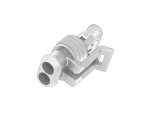 Connection socket, terminals number/active terminals number 2 suitable for: IVECO
