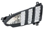 Daytime running lights L (LED/PY21W) with indicator; with position лампа fits: PEUGEOT 508 I -10.14