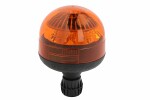 rotējošs mirgotājs (oranžs, 10/30v, LED, cauruļveida vāciņš, programmu skaits: 1, dubultā zibspuldze)