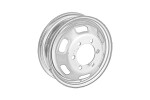 5.0x16, 6x170, ET: 115; diameter: 16 inch width: 5toll steel wheel steel suitable for: IVECO silver