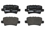 brake pads - tuning, street legal; rear, mixture Performance suitable for: HONDA CIVIC VIII 1.4-2.2D 09.05-12.12
