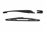 wiper blades with handle rear (ülekattega) suitable for: CITROEN SAXO; PEUGEOT 106 II, 206, 206+ 02.96-08.13