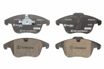 brake pads - tuning (XTRA), front part, street legal: yes, suitable for: VOLVO S60 II, S80 II, V60 I, V70 III, XC70 II; FORD GALAXY II, GALAXY MK II, MONDEO IV, S-MAX 1.5-4.4 03.06-