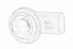 socket (päevaseks jooksmiseks) suitable for: SKODA FABIA II, ROOMSTER; VW POLO V 1.2-1.6D 12.06-05.15
