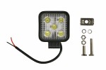 Work light (Epistar LED, 10-30V, 15W, 1200lm, номер of diodes: 5x3W, height: 85mm, width: 85mm, depth: 38mm)