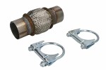 Exhaust system vibration damper (60x100; for fast fitting with a clasp)