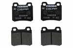 brake pads - tuning, street legal; rear, mixture Performance suitable for: OPEL ASCONA C, ASTRA F, ASTRA F CLASSIC, ASTRA F/combi, CALIBRA A, KADETT E, OMEGA A, VECTRA A 1.4-2.5 09.86-01.05