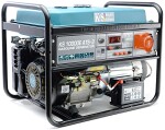 Elektros generatorius 230/400v, variklio galia 18 AG, didžiausia galia: 8kw, nominali srovė: 34,8a, kasetės: 1x12v dc, 1x16a (400v), 1x32a (230v); paleidimas: automatinis/elektrinis/rankinis