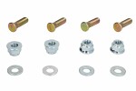 Wheel bolt front, with nut:, quantity per packaging: 4