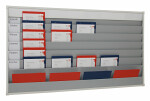 Planavimo lenta, stulpelių skaičius: 5, eilučių skaičius: 6, sistema: 5s; kanban, priežiūra, 900mm x1580mm